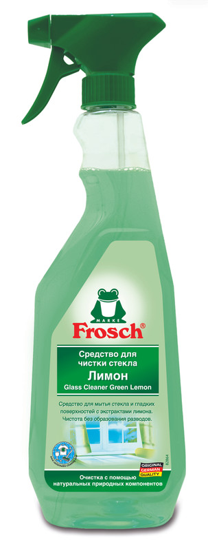 Засіб для миття скла FROSCH, 750мл